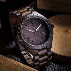 Dřevěné hodinky Jacques