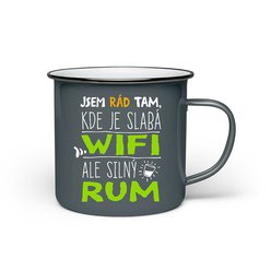 Mini plecháček - Rum