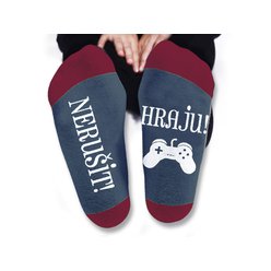 Pánské ponožky - Nerušit  hraju