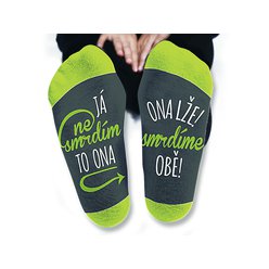 Dámské ponožky - Já nesmrdím