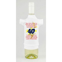 Triko na lahev - Zdraví, štěstí, dobrou víru 40