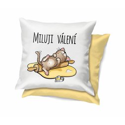 Polštář Miluji válení