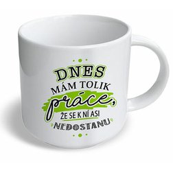 Hrnek Dnes mám tolik práce